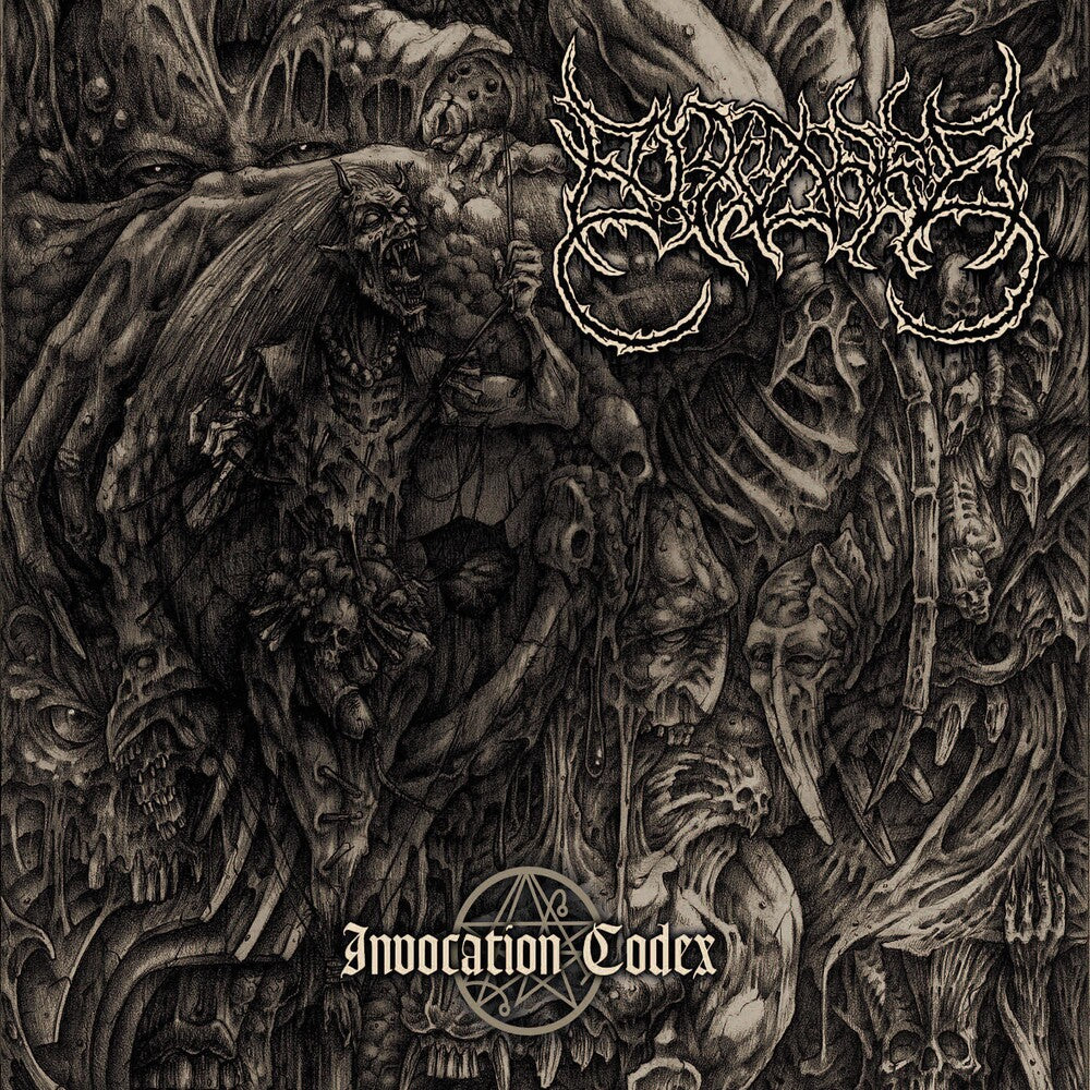 the album cover for Bizarre - Invocation Codex