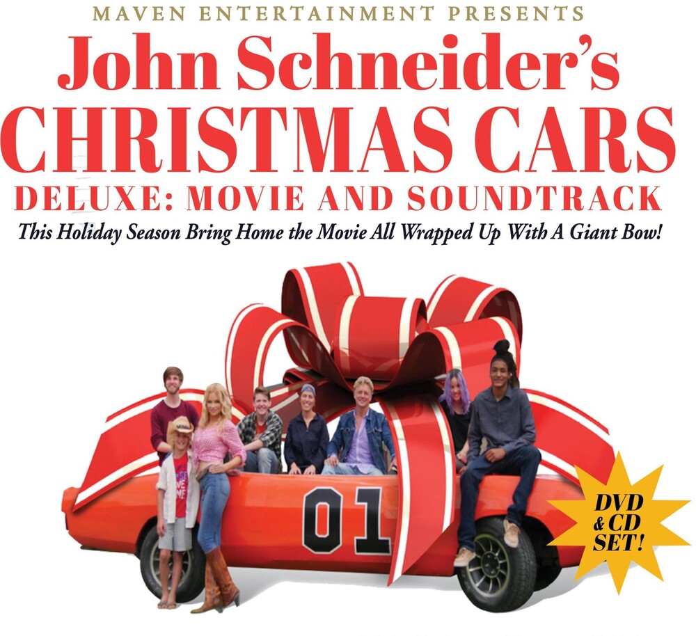 the album cover for John Schneider - Christmas Cars