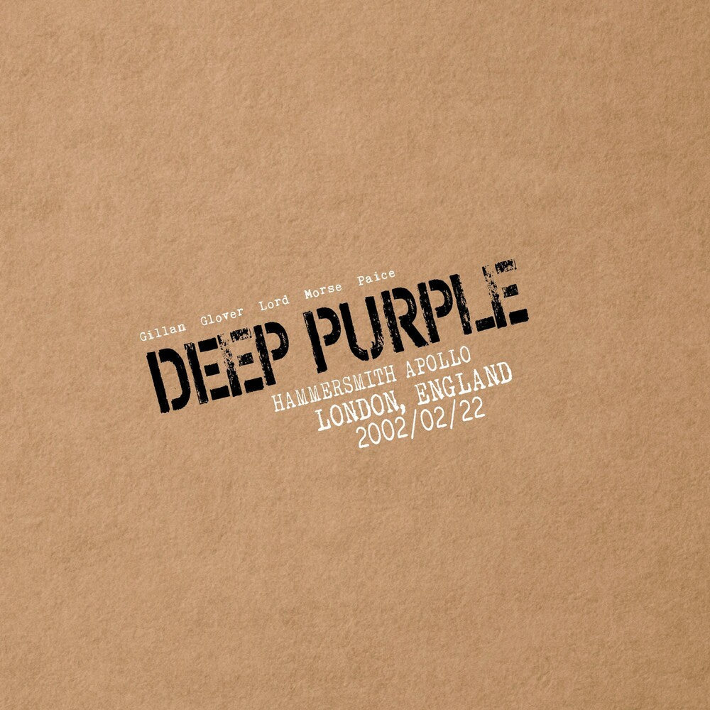 the album cover for Deep Purple - Live In London 2002 [3LP]