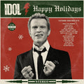 the album cover for Billy Idol - Happy Holidays [LP]