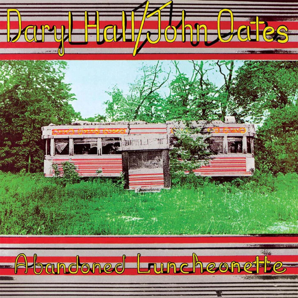 the album cover for Daryl Hall & John Oates - Abandoned Luncheonette [180 gram translucent red audiophile vinyl/Limited Anniversary Edition]
