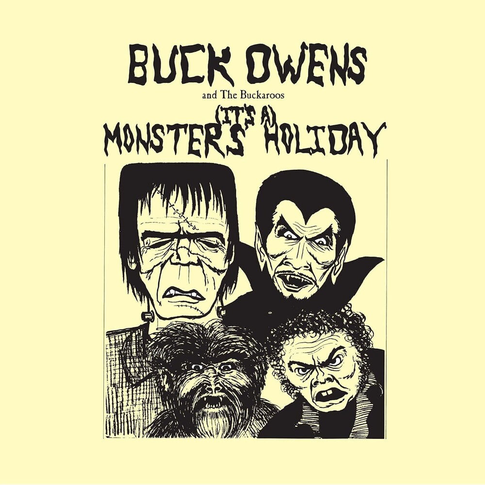 the album cover for Owens, Buck & the Buckaroos - (Its A) Monsters Holiday