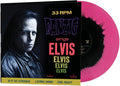 the album cover for Danzig - Sings Elvis [Pink & Black Haze LP]