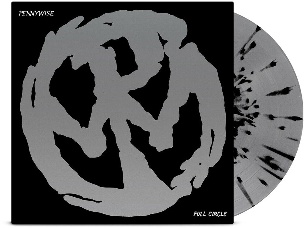the album cover for Pennywise - Full Circle: 25th Anniversary Edition [Silver with Black Splatter LP]