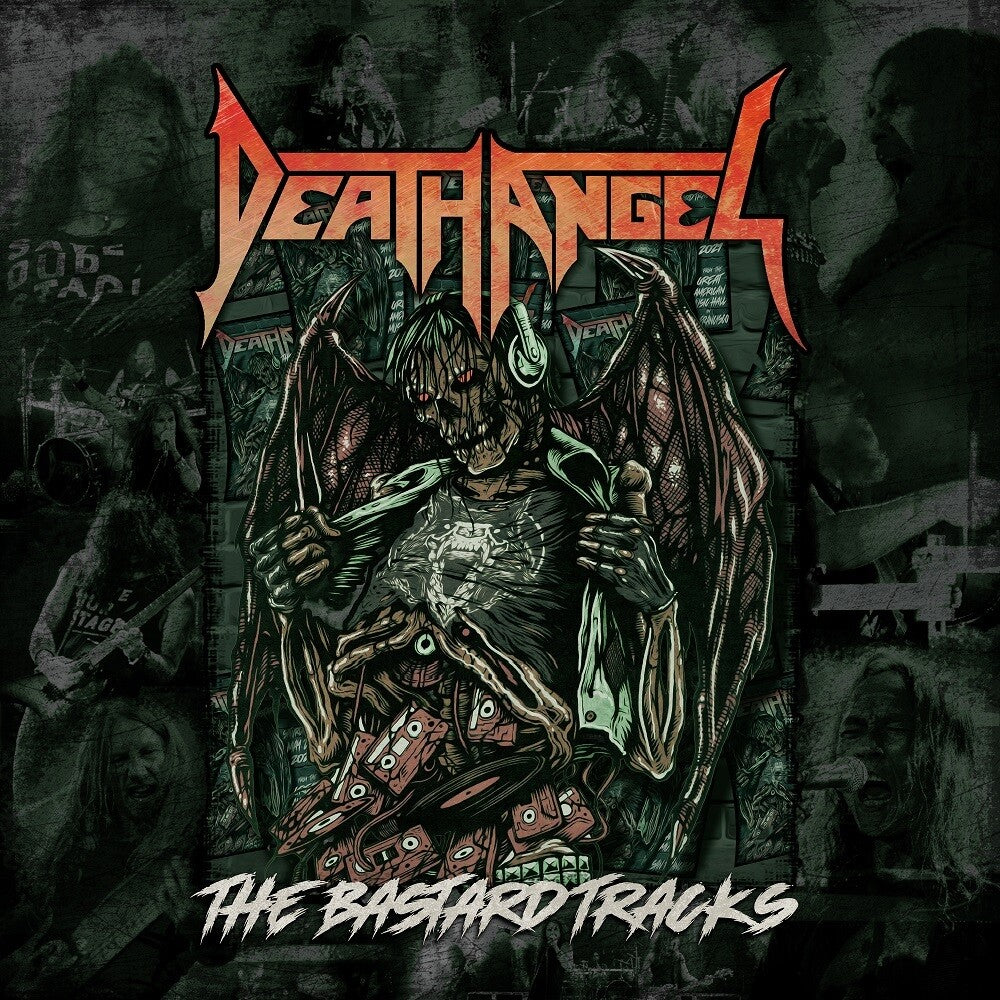 the album cover for Death Angel - Bastard Tracks (Cd/Blu-Ray) (Wbr)