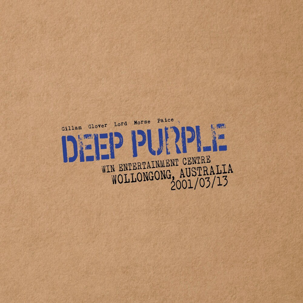 the album cover for Deep Purple - Live In Wollongong 2001 [3LP]