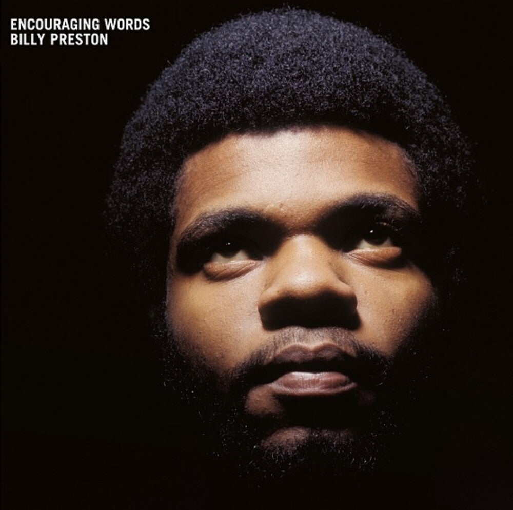 the album cover for Billy Preston - Encouraging Words [LP]