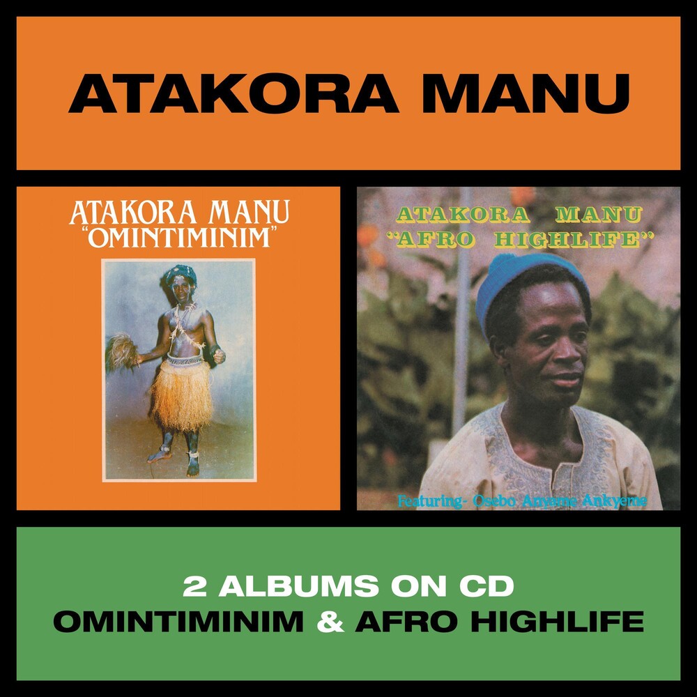 the album cover for Manu, Atakora - Omintiminim / Afro Highlife