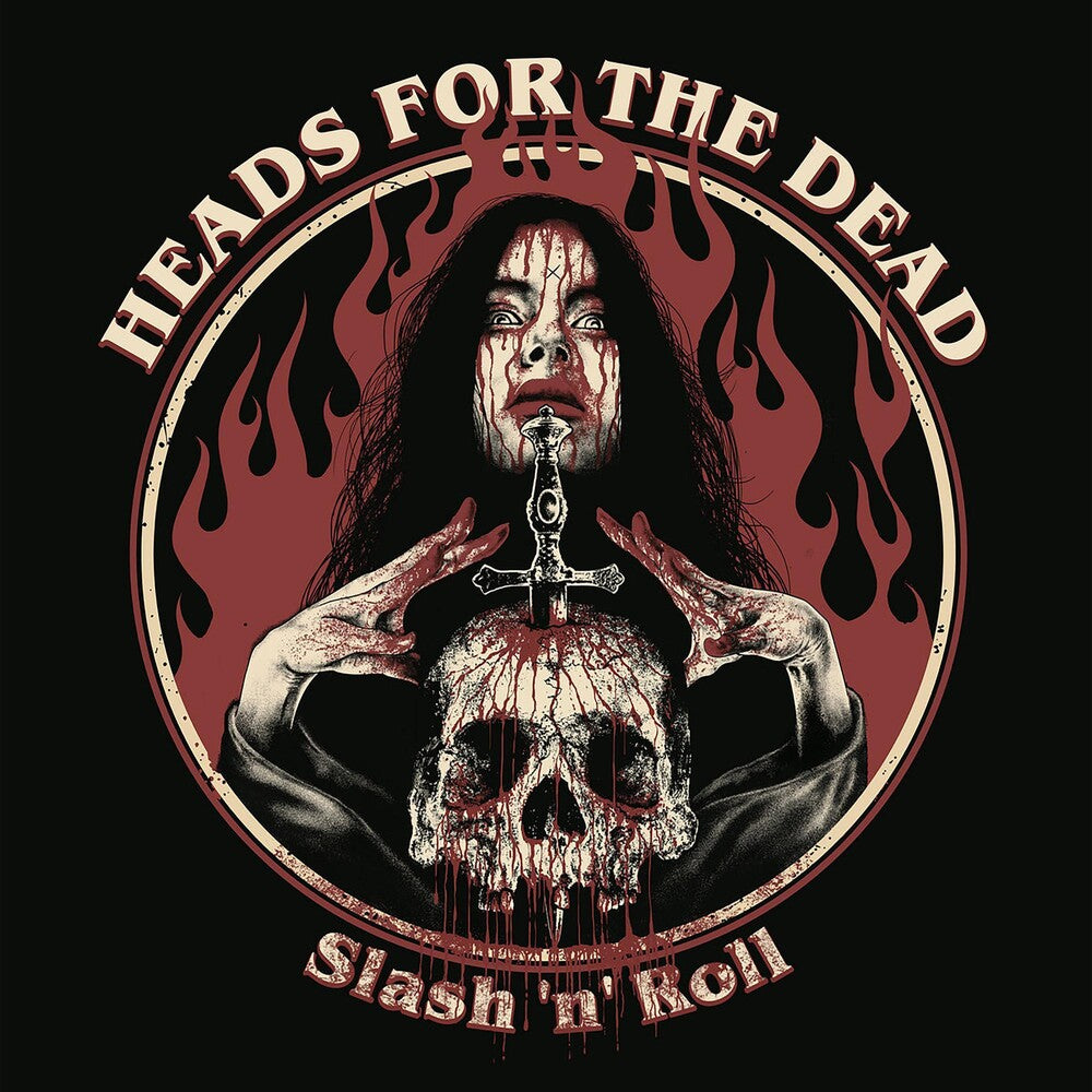 the album cover for Heads For The Dead - Slash 'n' Roll