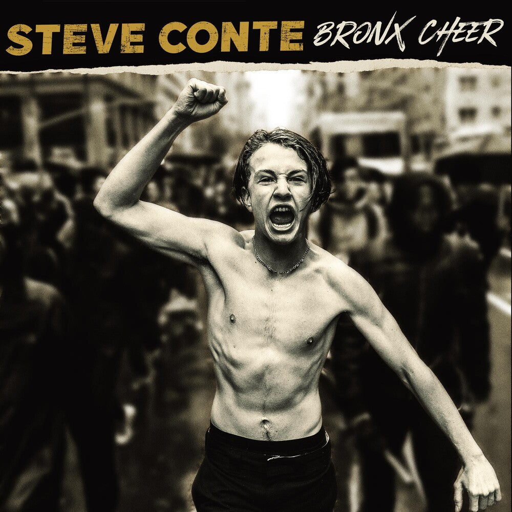 the album cover for Steve Conte - Bronx Cheer