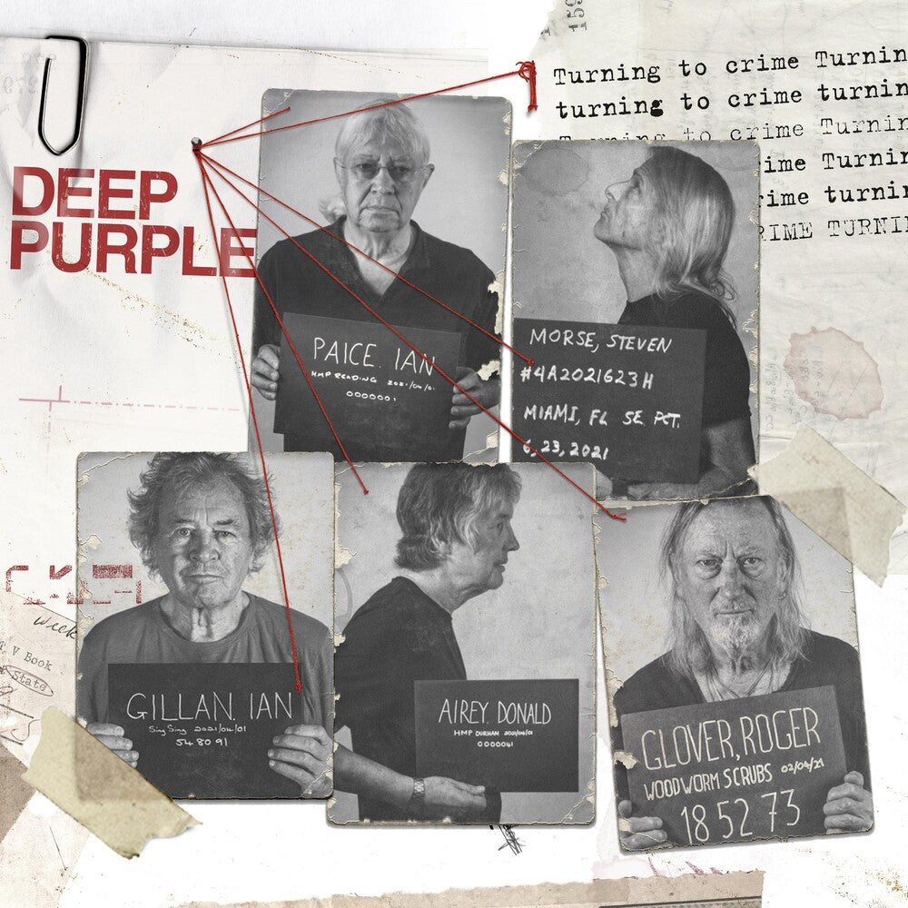 the album cover for Deep Purple - Turning To Crime [2LP]
