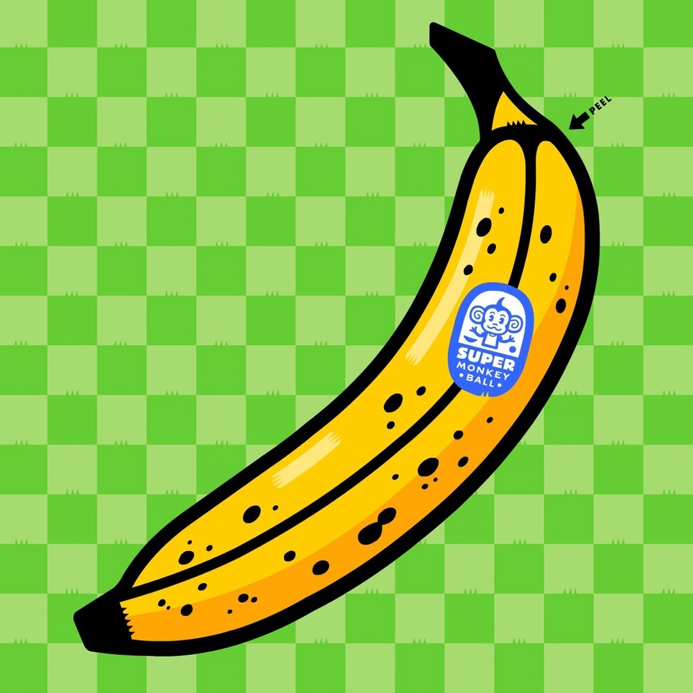 the album cover for Fukuda, Yuri - Super Monkey Ball Banana Mania