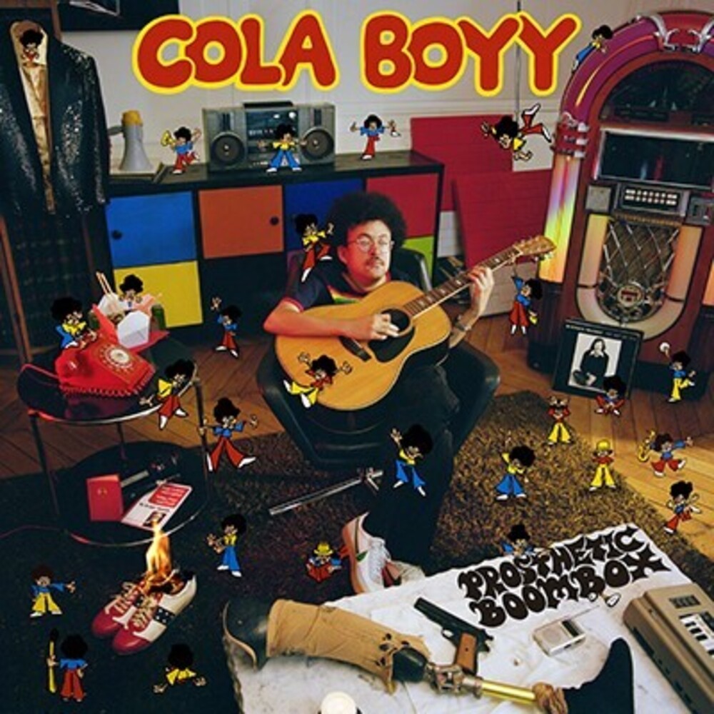 the album cover for Boyy, Cola - Prosthetic Boombox