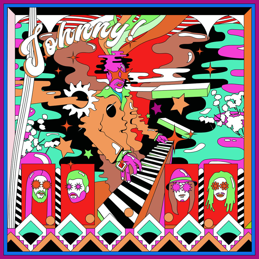 the album cover for Johnny - Karl Hector Presents: Johnny