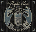 the album cover for Right Here - Northern Town