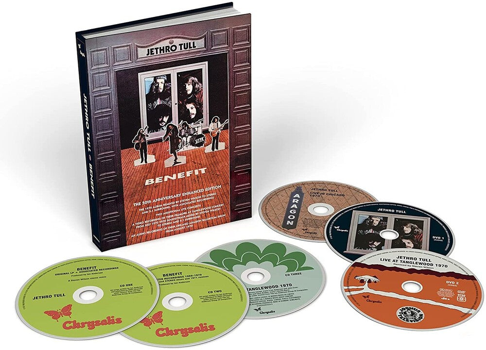 the album cover for Jethro Tull - Benefit: The 50th Anniversary Enhanced Edition