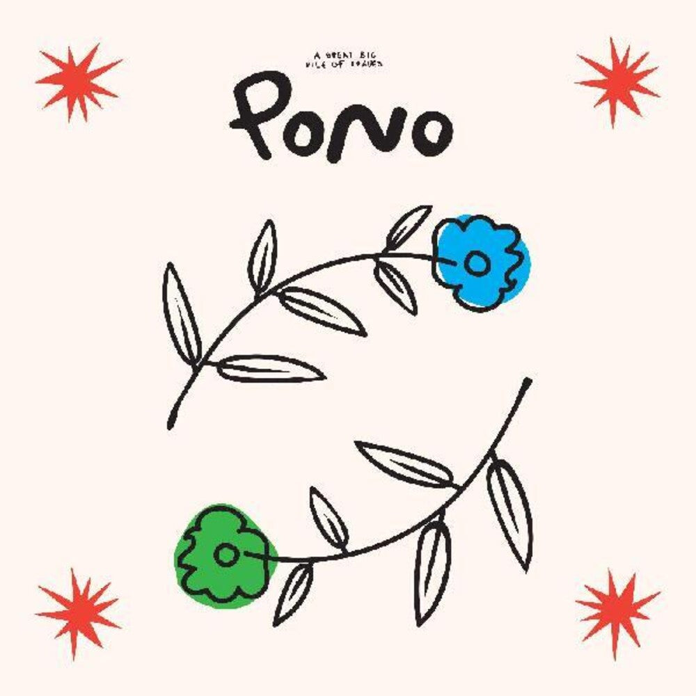 the album cover for A Great Big Pile of Leaves - Pono