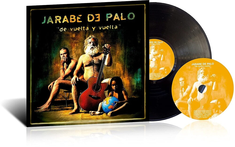 the album cover for Jarabe De Palo - De Vuelta Y Vuelta (LP + CD)