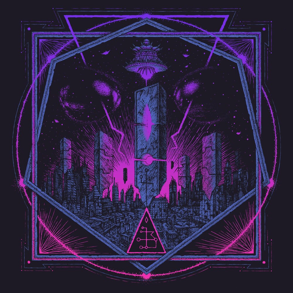 the album cover for Hollywood Burns - Age Of The Saucers