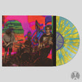 the album cover for Acid Dad - LEVITATION Sessions [Limited Edition Clear Blue with Heavy Yellow Splatter LP]