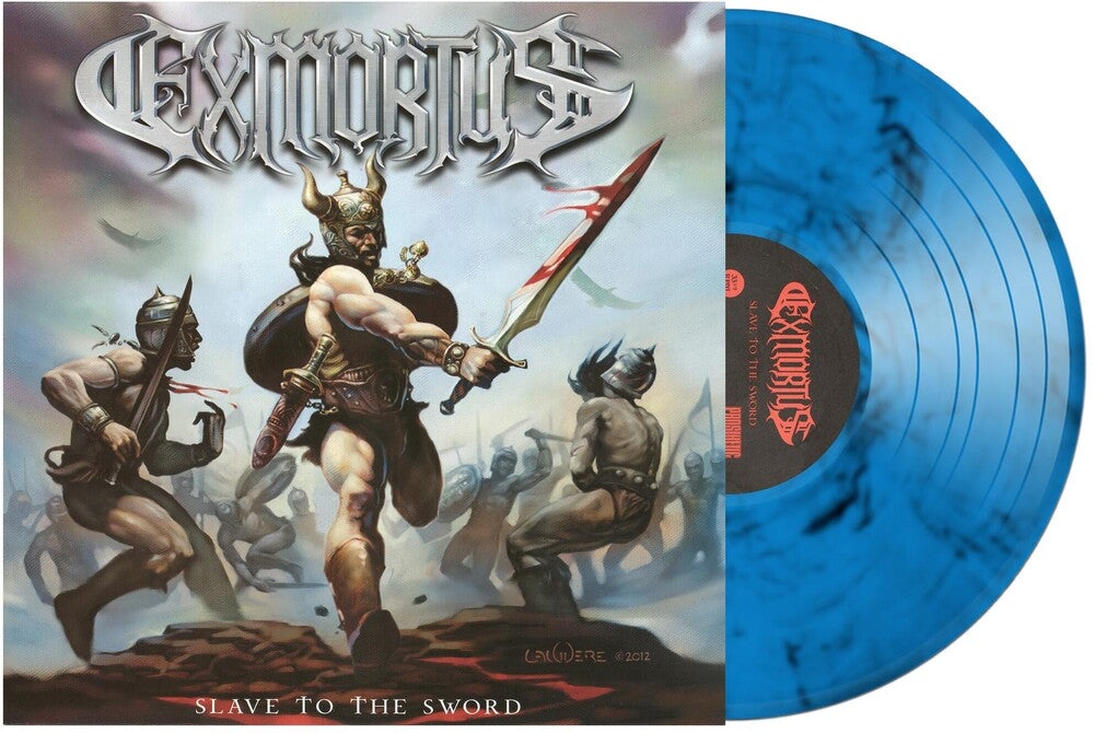 the album cover for Exmortus - Slave To The Sword
