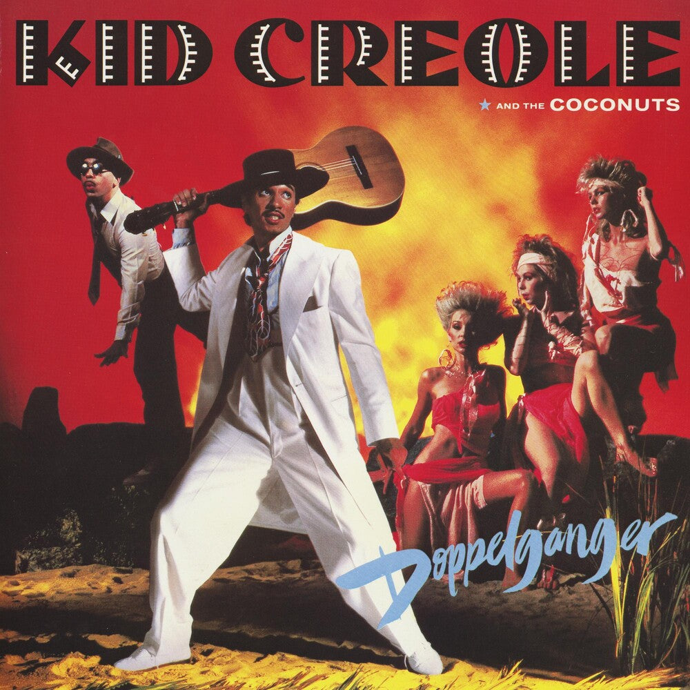 the album cover for Kid Creole & The Coconuts - Doppelganger