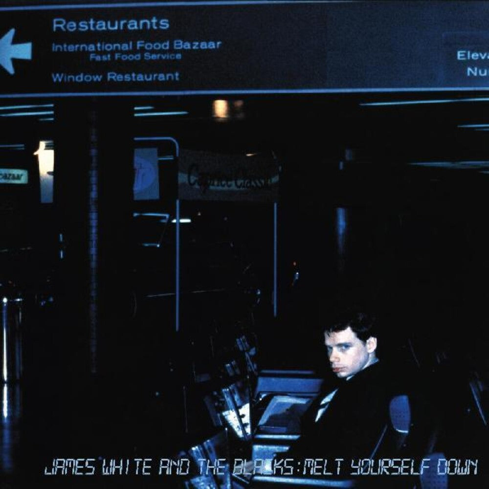 the album cover for White, James & the Blacks - Melt Yourself Down