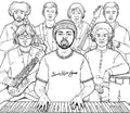 the album cover for Secret Night Gang - Secret Night Gang
