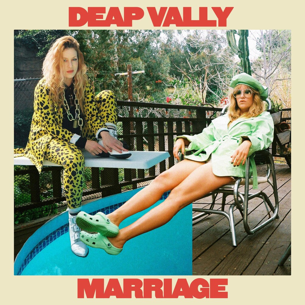 the album cover for Deap Vally - Marriage