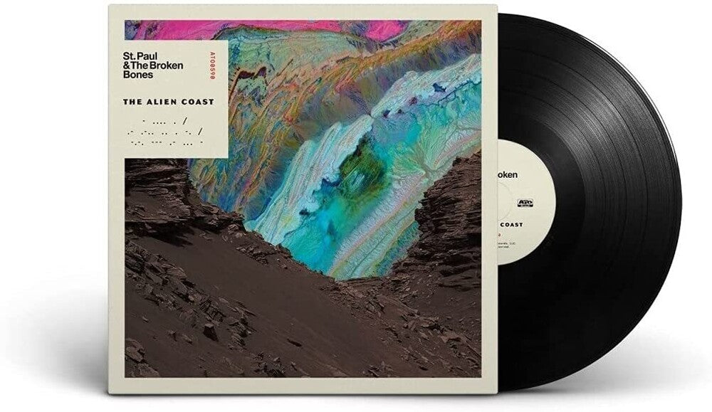 the album cover for St. Paul & The Broken Bones - The Alien Coast [LP]