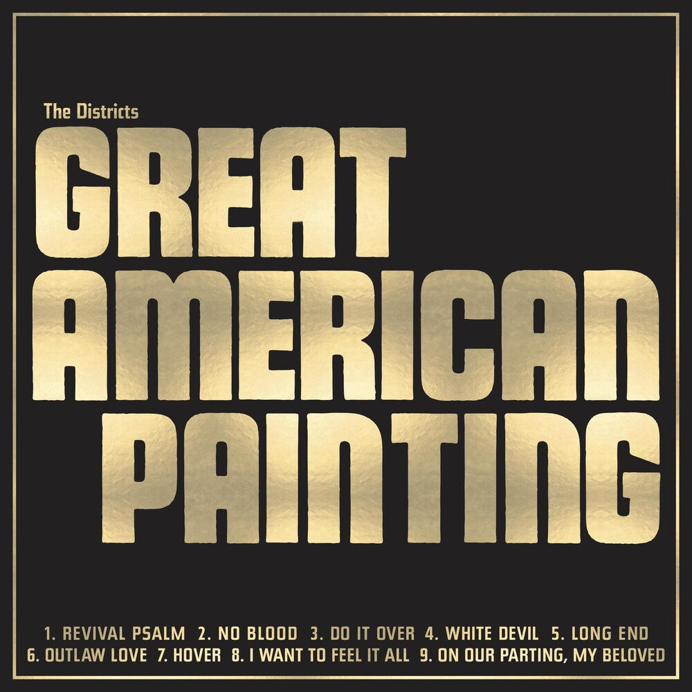 the album cover for The Districts - Great American Painting