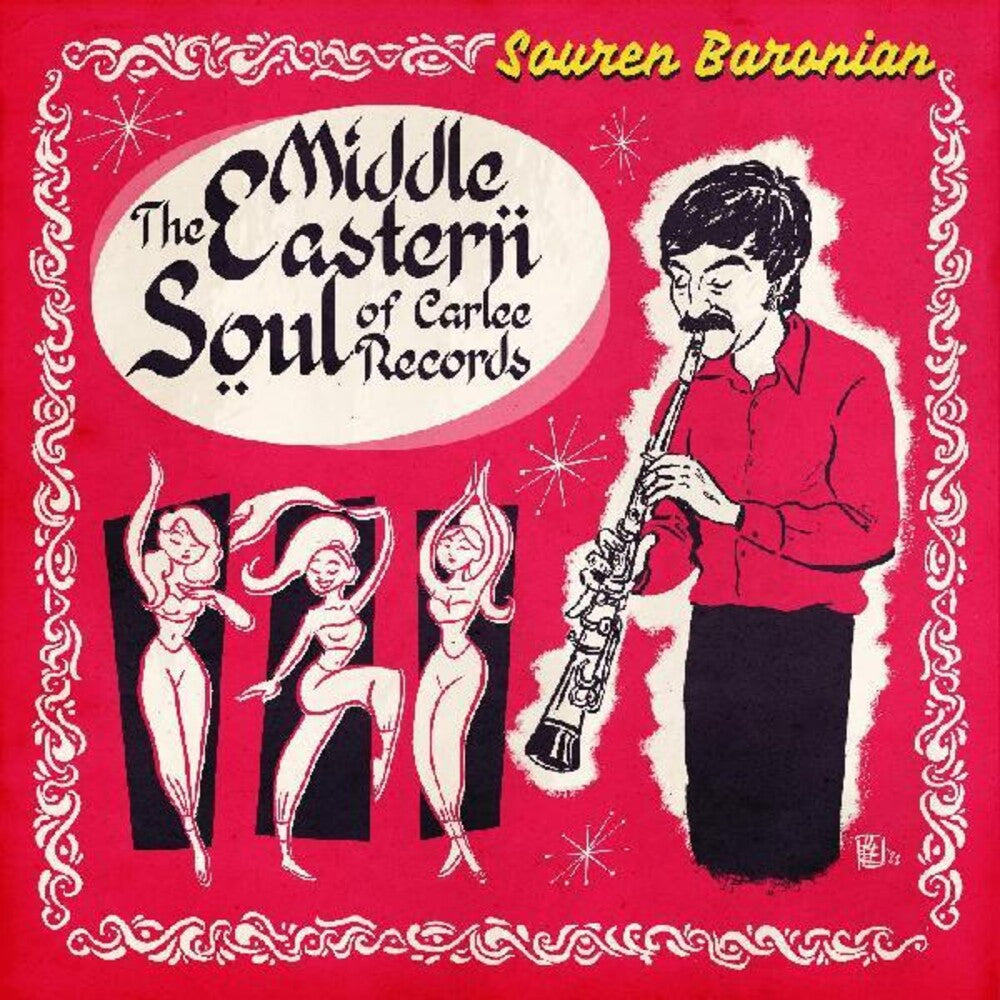 the album cover for Souren Baronian - Middle Eastern Soul Of Carlee Records [RSD 2022]