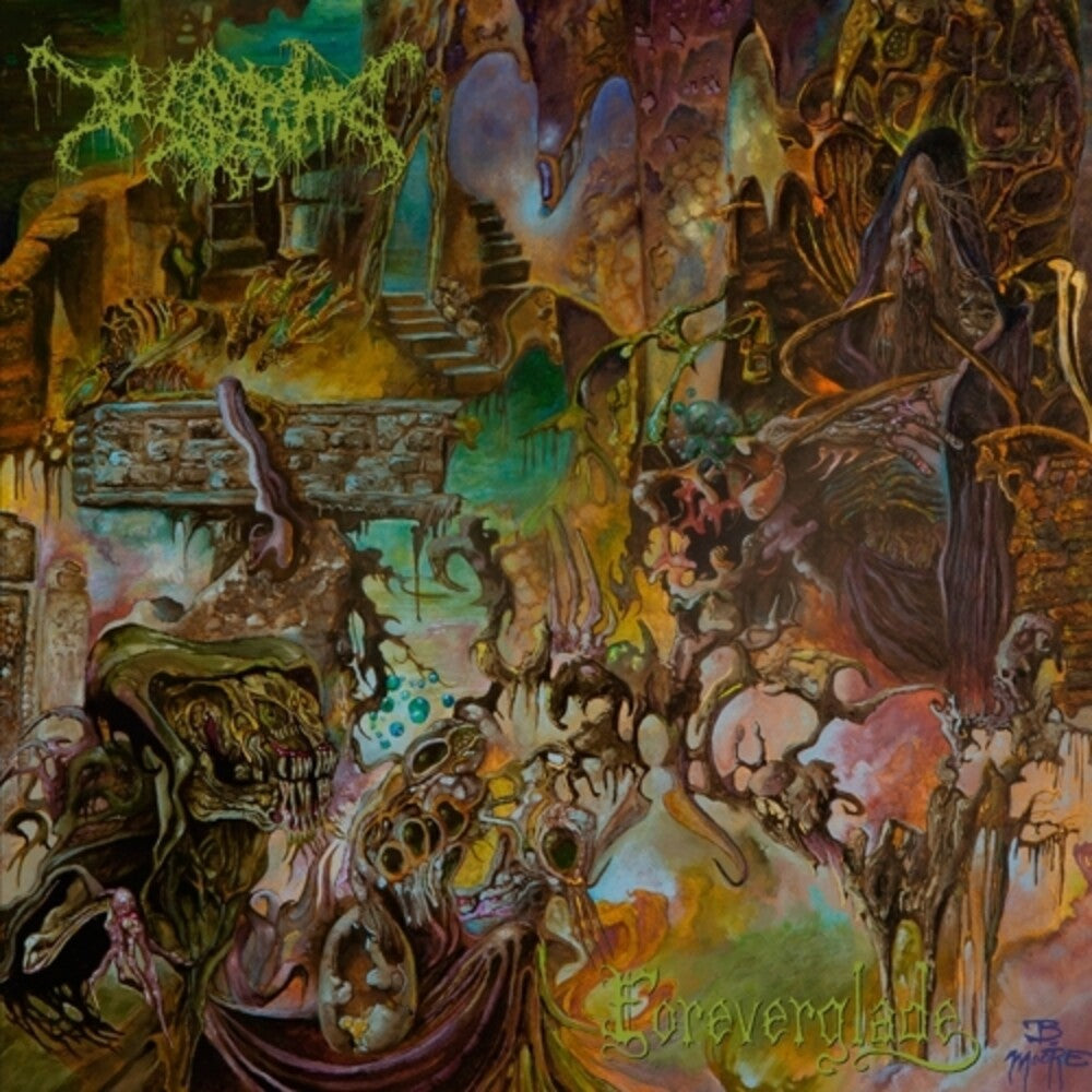 the album cover for Worm - Foreverglade [LP]