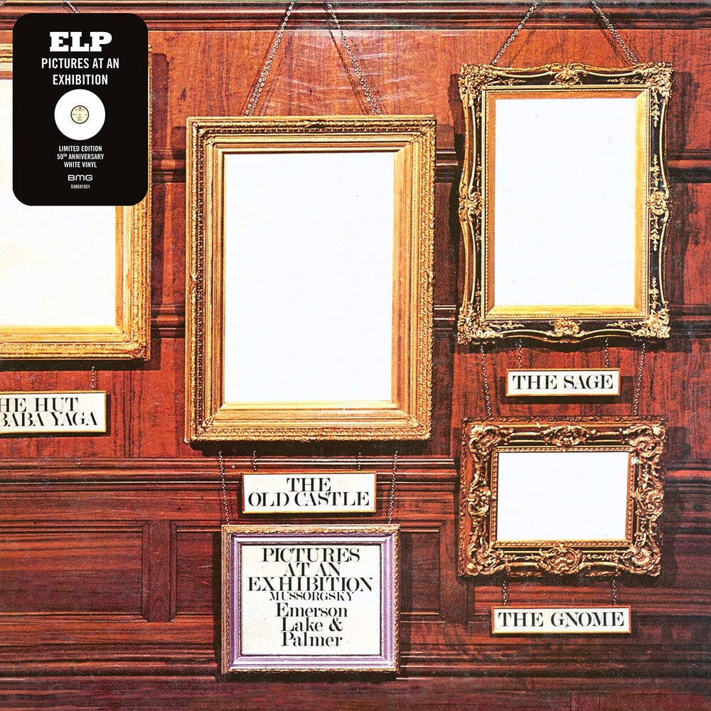 the album cover for Emerson, Lake & Palmer - Pictures At An Exhibition [Colored Vinyl] (Gate) [Limited Edition]