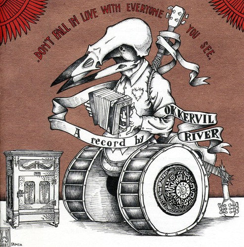 the album cover for Okkervil River - Don't Fall in Love with Everyone You See