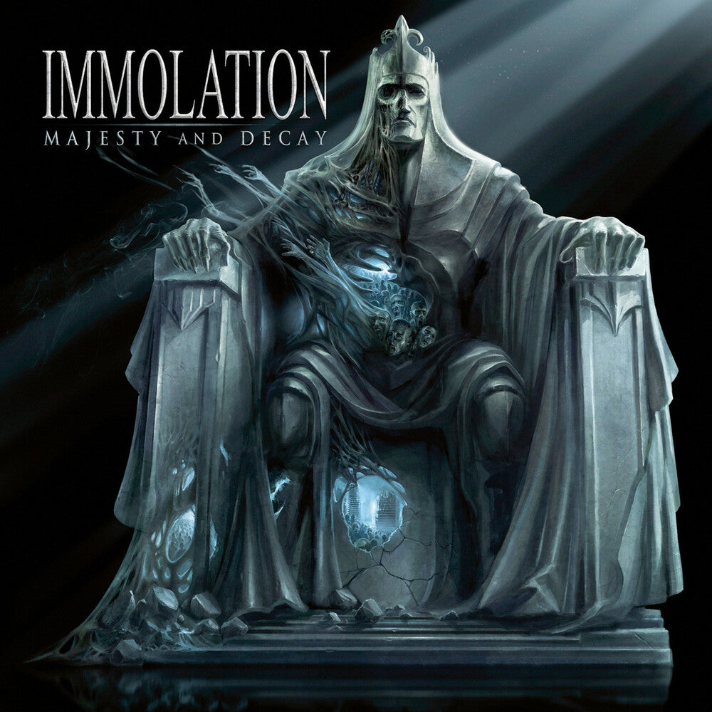 the album cover for Immolation - Majesty and Decay