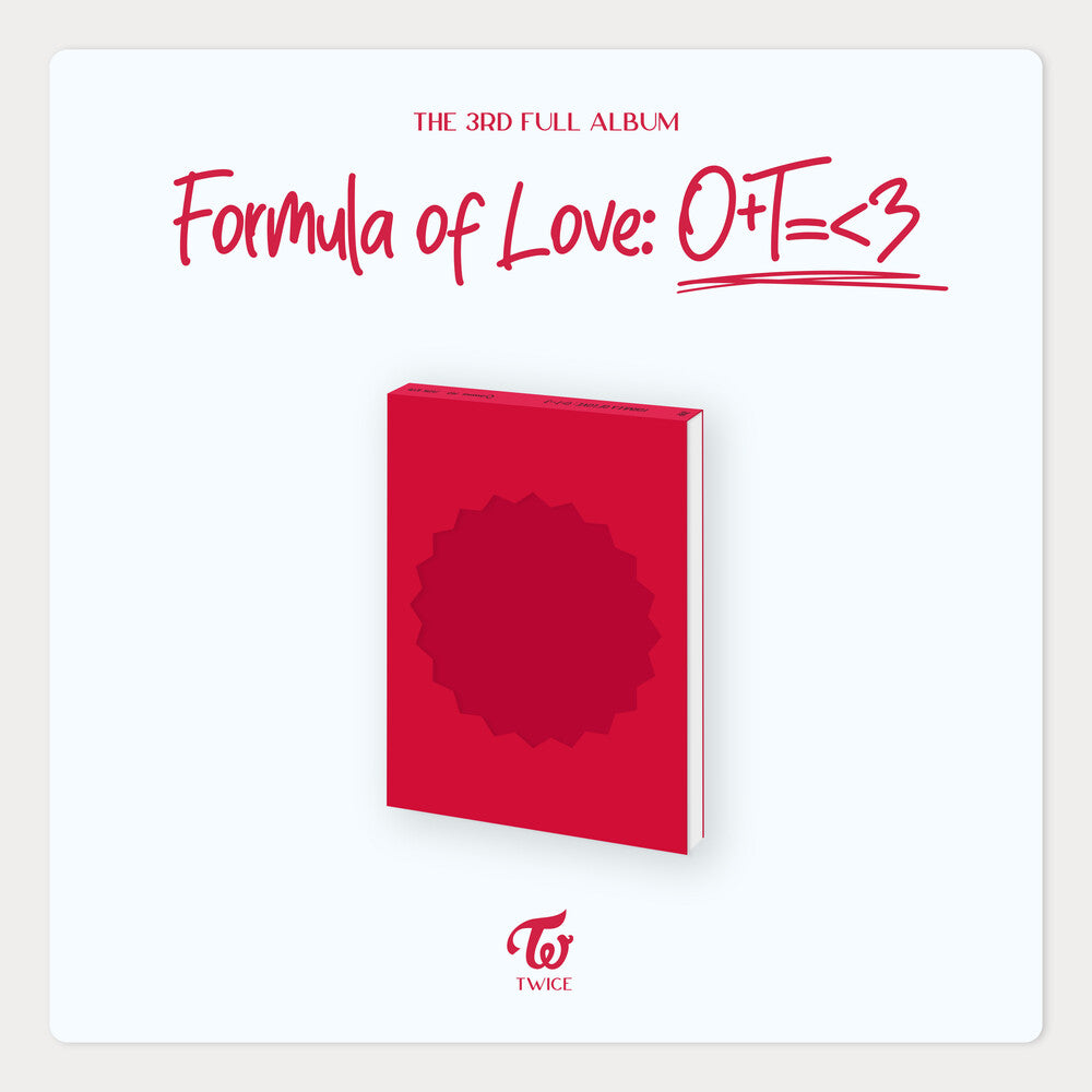 the album cover for TWICE - Formula of Love: O+T=<3 [Break It ver.]