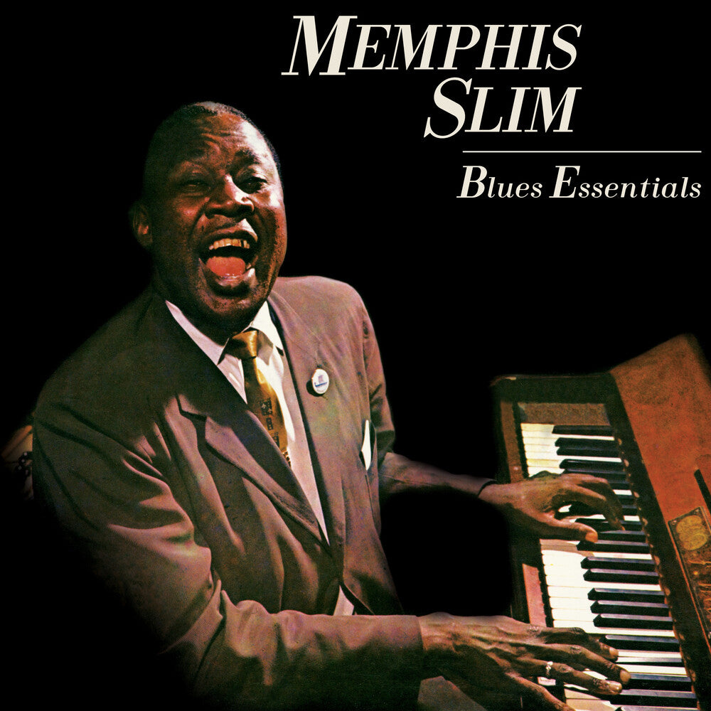 the album cover for Memphis Slim - Blues Essentials (Gold) [Colored Vinyl] (Gate) (Gol)