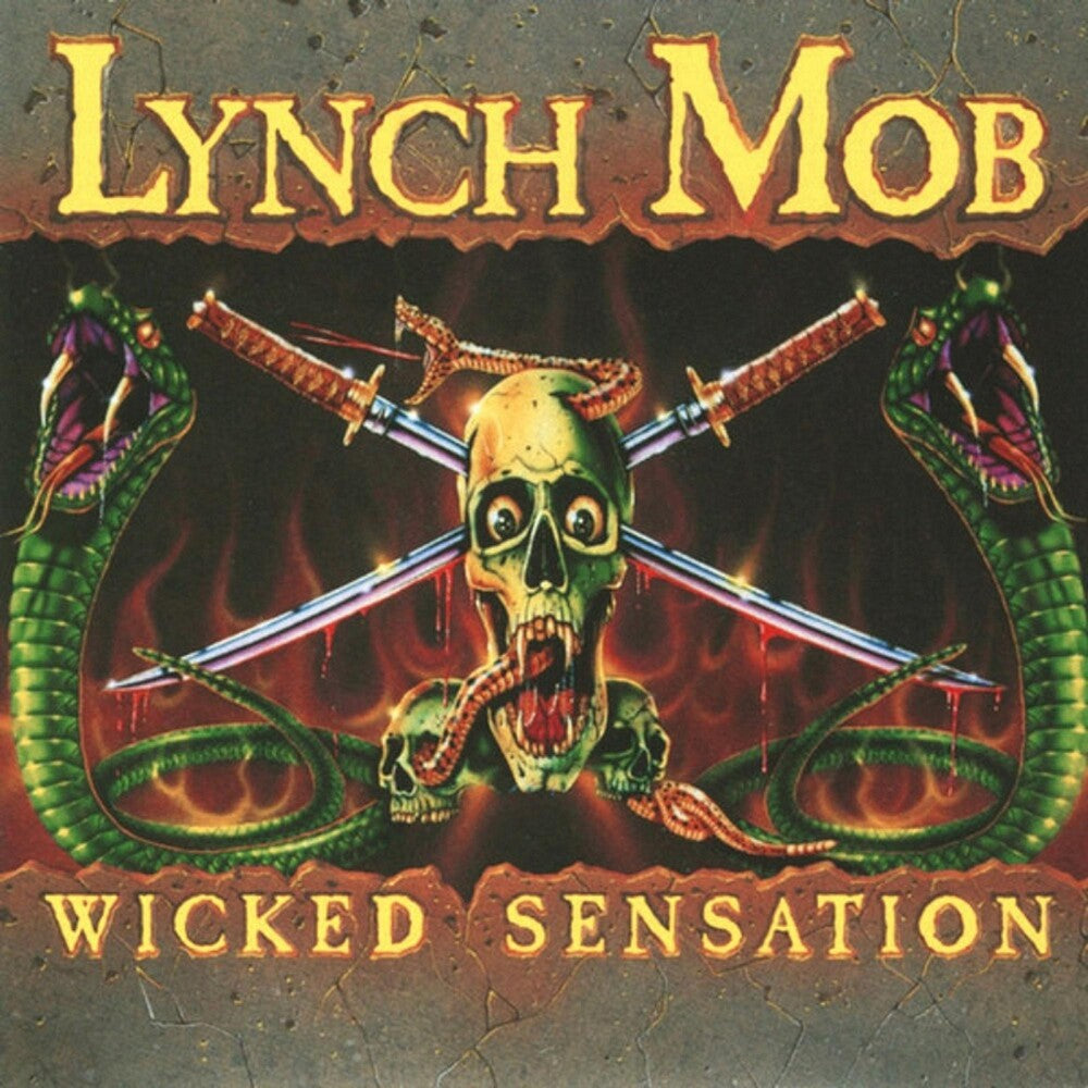 the album cover for Lynch Mob - Wicked Sensation [Colored Vinyl] (Gate) [Limited Edition] (Ylw)