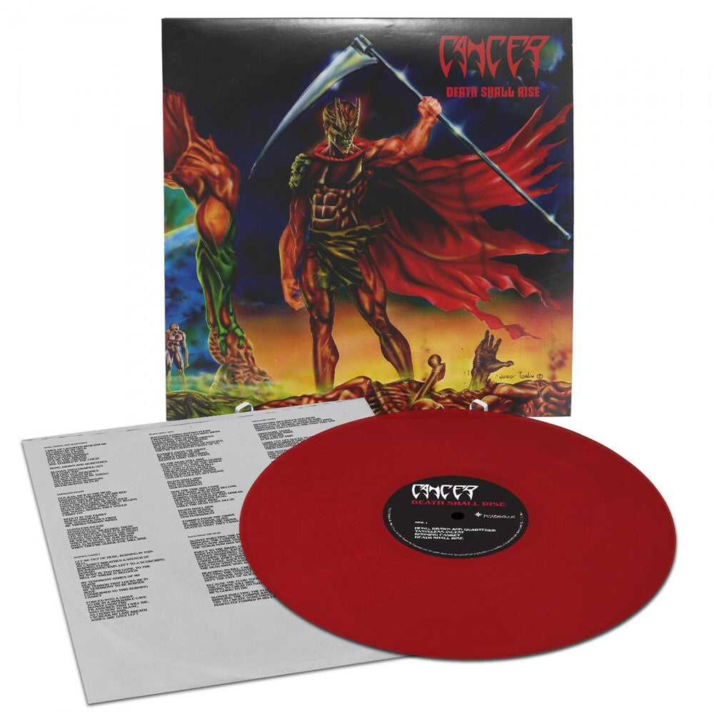 the album cover for Cancer - Death Shall Rise