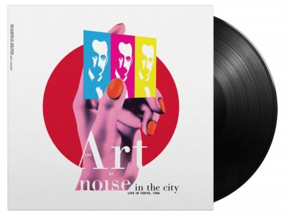 the album cover for Art Of Noise - Noise In The City: Live In Tokyo 1986 (Blk) [180 Gram]