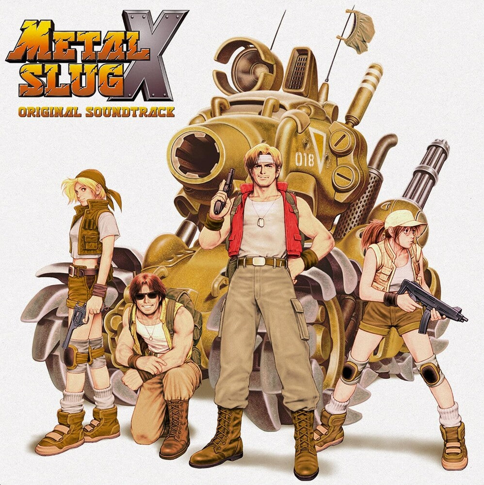 the album cover for Snk Sound Team (Colv) (Org) - Metal Slug X / O.S.T. [Colored Vinyl] (Org)
