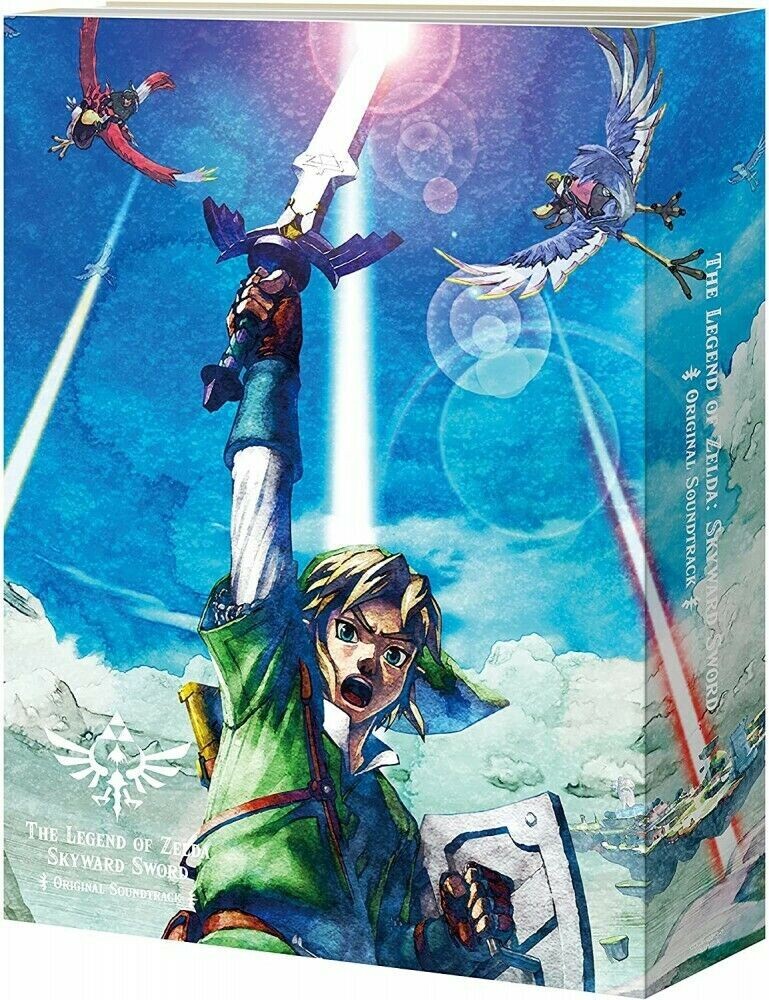 the album cover for Game Music - The Legend of Zelda Skyward Sword (Regular Edition) (5 CD Set)