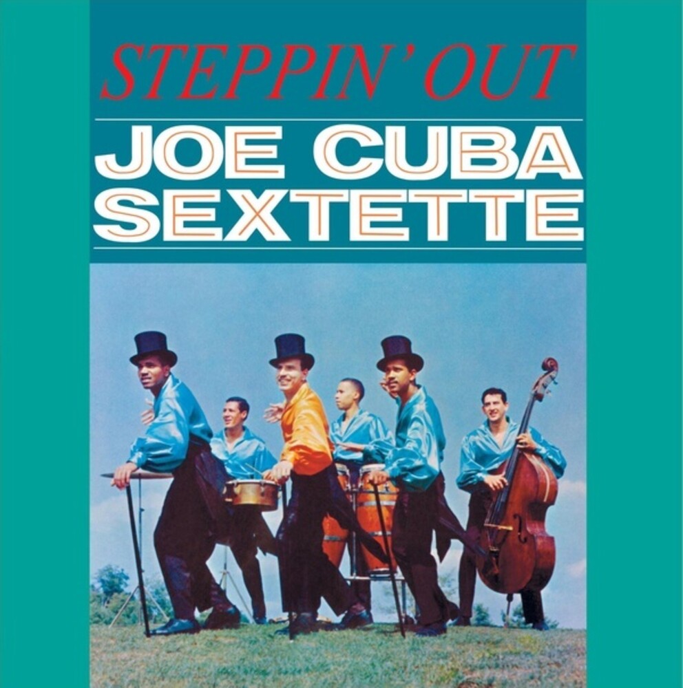 the album cover for Joe Cuba - Steppin Out