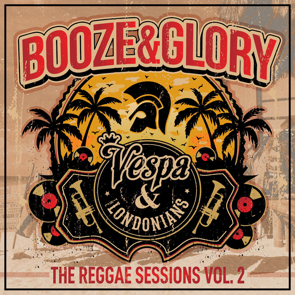 the album cover for Booze & Glory - Reggae Sessions 2