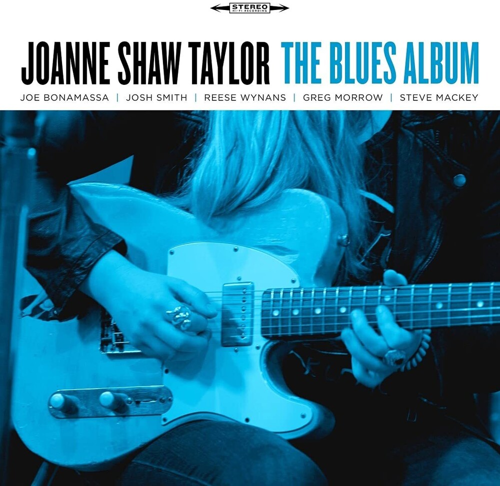 the album cover for Joanne Shaw Taylor - The Blues Album [Silver LP]