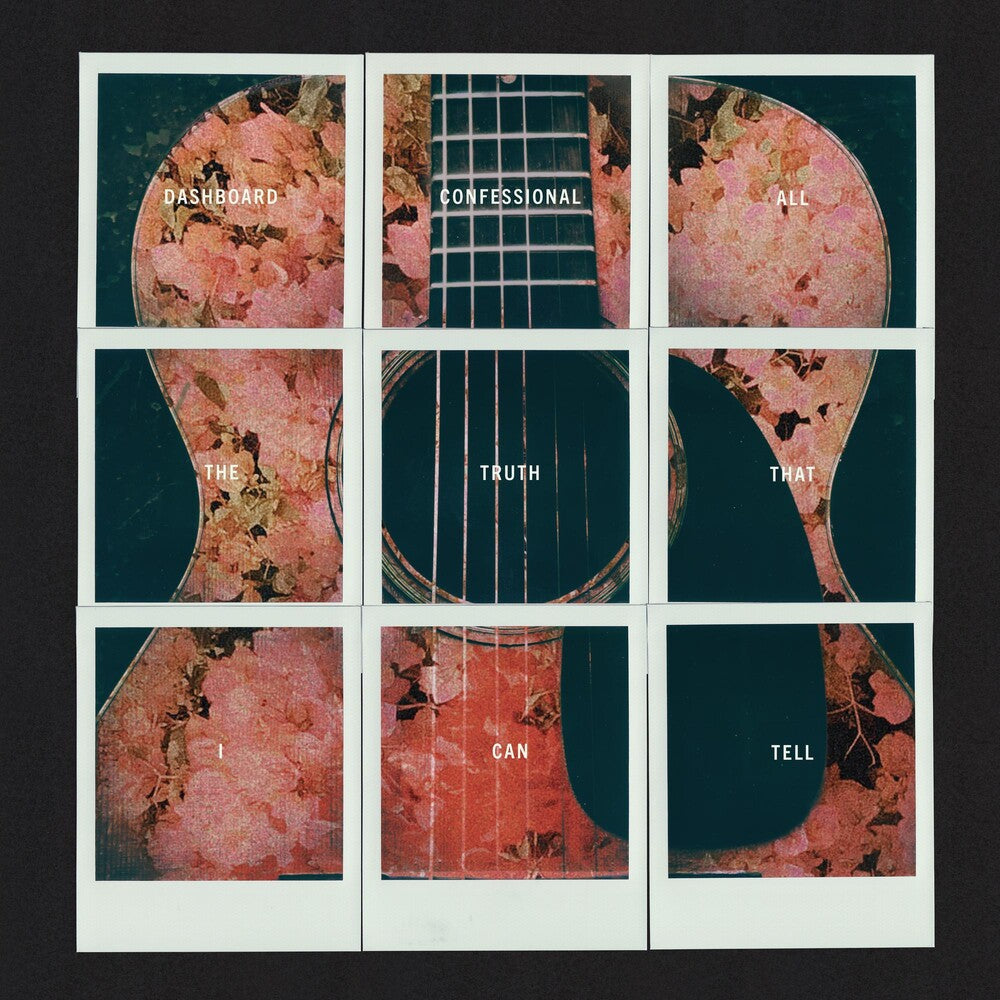 the album cover for Dashboard Confessional - All The Truth That I Can Tell [Indie Exclusive Limited Edition Transparent Dark Blue & Green LP]