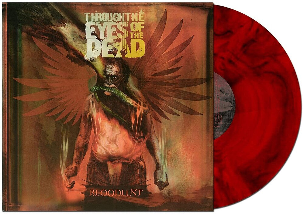 the album cover for Through The Eyes Of The Dead - Bloodlust (Blk) [Colored Vinyl] (Red)
