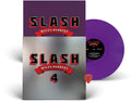 the album cover for Slash - 4 (feat. Myles Kennedy and The Conspirators) [Indie Exclusive Limited Edition Purple LP]