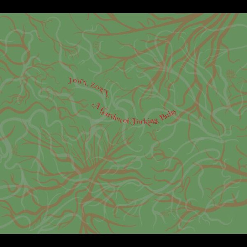 the album cover for John Zorn - Garden Of Forking Paths